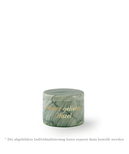 Edition Marmor, jadegrün, gedreht und poliert