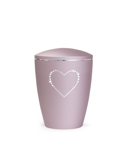 Edition Elegance, velvet rosé, Kristall-Herz