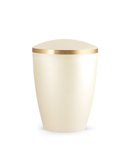 Edition Elegance, perlmutt champagner, Goldband gebürstet