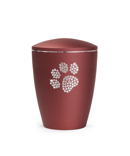 Edition Elegance, velvet rubin, Kristall-Pfote