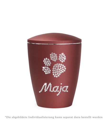 Edition Elegance, velvet rubin, Kristall-Pfote