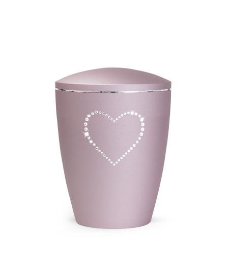 Edition Elegance, velvet rosé, Kristall-Herz