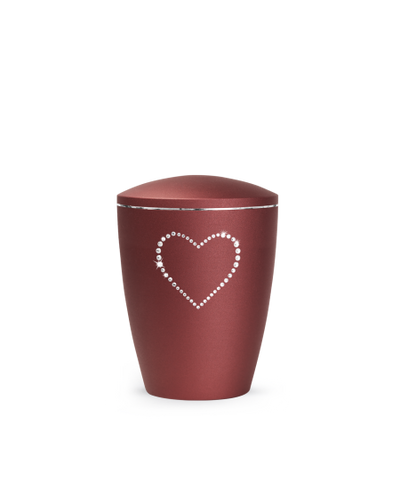 Edition Elegance, velvet rubin, Kristall-Herz