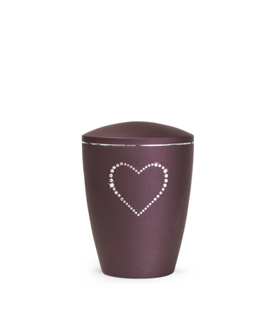 Edition Elegance, velvet berry, Kristall-Herz