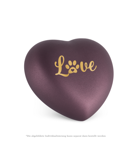 Edition Herz, velvet berry