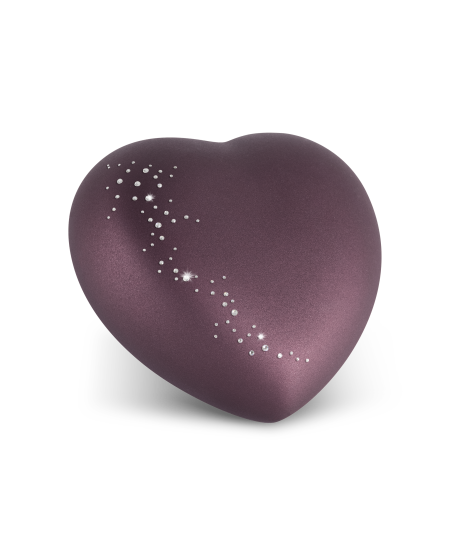 Edition Herz, velvet berry, Kristall-Schweif