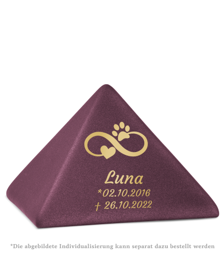 Edition Pyramide, velvet berry