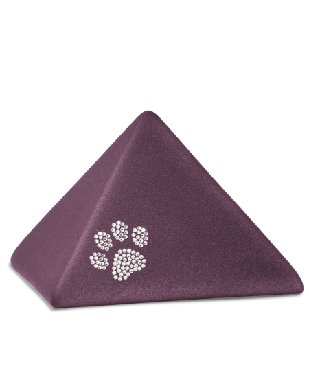 Edition Pyramide, velvet berry, Kristall-Pfote