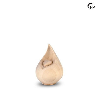 Miniurne aus Holz "Celest"