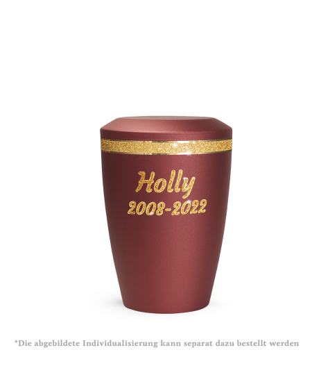 Edition Glamour, velvet rubin, Sparkling Glamour Band gold