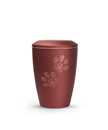 Edition Karat, velvet rubin, geometrische Pfoten