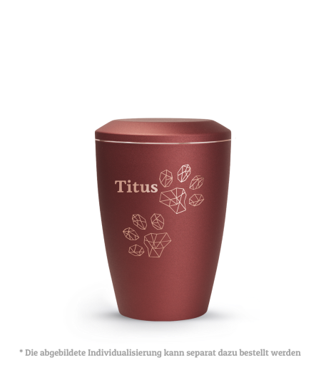 Edition Karat, velvet rubin, geometrische Pfoten