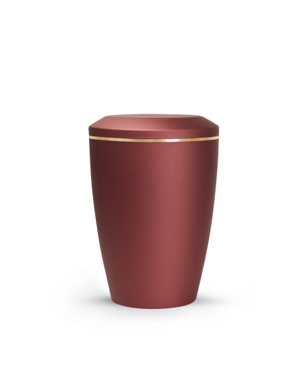 Edition Lina, velvet rubin, Goldband gebürstet