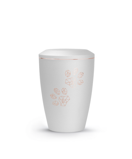 Edition Karat, velvet weiss, geometrische Pfoten