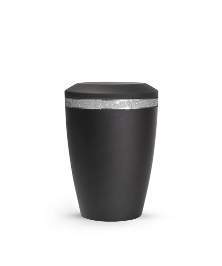 Edition Glamour, velvet schwarz, Sparkling Glamour Band silber