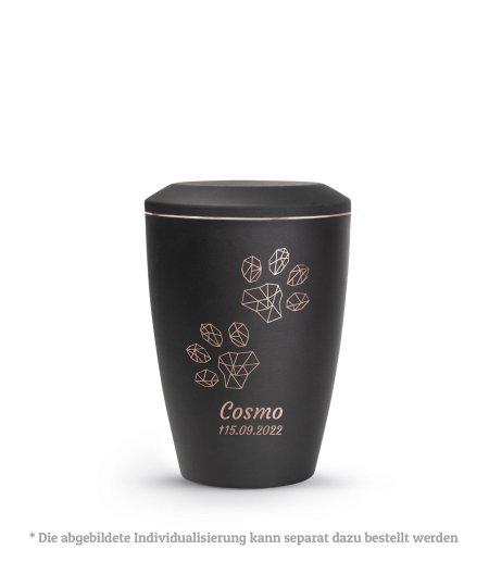 Edition Karat, velvet schwarz, geometrische Pfoten