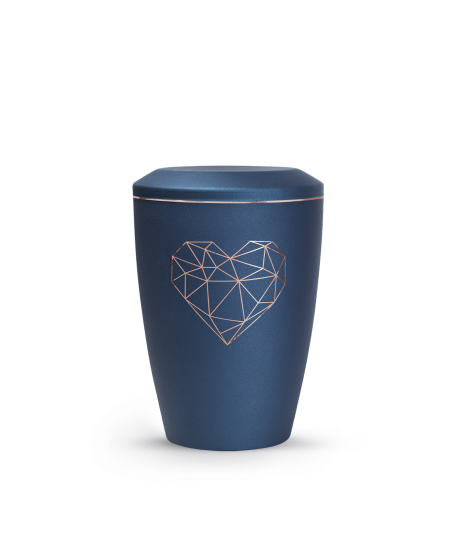 Edition Karat, velvet navy, geometrisches Herz