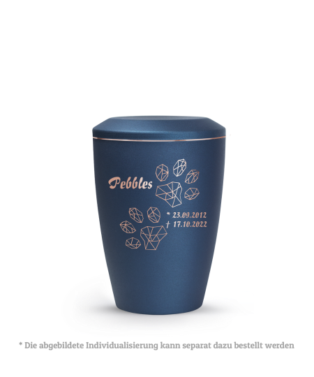 Edition Karat, velvet navy, geometrische Pfoten