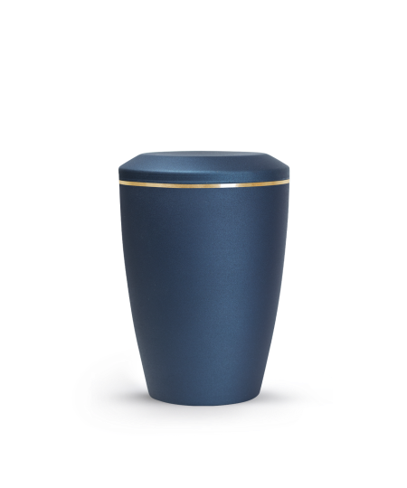 Edition Lina, velvet navy, Goldband gebürstet