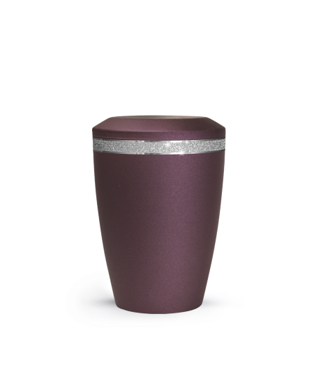 Edition Glamour, velvet berry, Sparkling Glamour Band silber