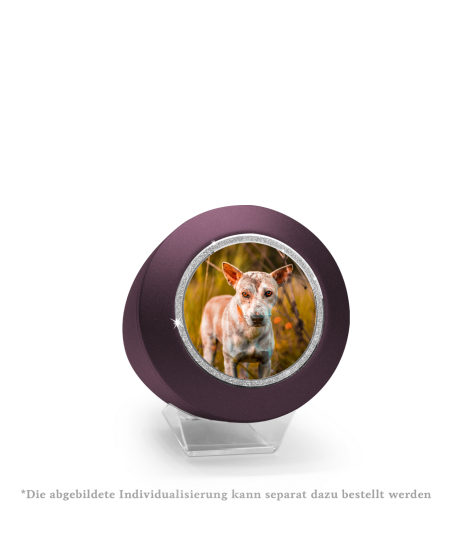 Edition Glamour, velvet berry, Sparkling Glamour Band silber