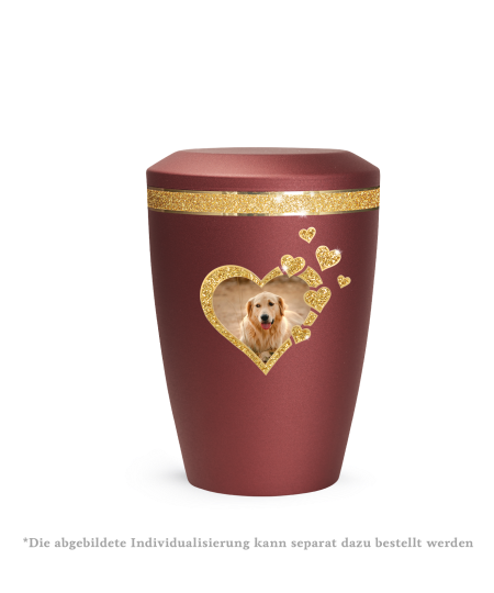 Edition Glamour, velvet rubin, Sparkling Glamour Band gold