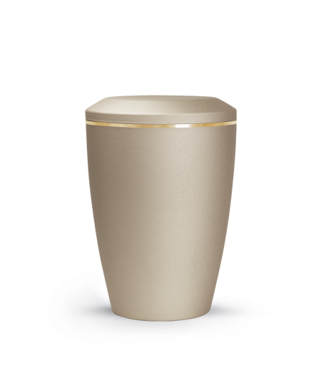 Edition Lina, velvet champagner, Goldband gebürstet