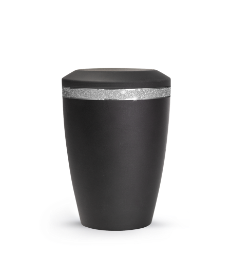 Edition Glamour, velvet schwarz, Sparkling Glamour Band silber