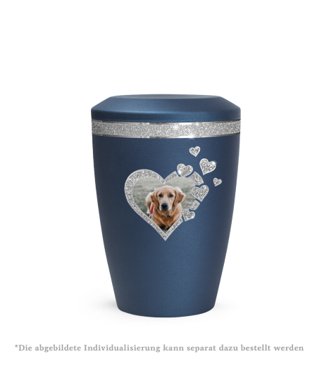 Edition Glamour, velvet navy, Sparkling Glamour Band silber