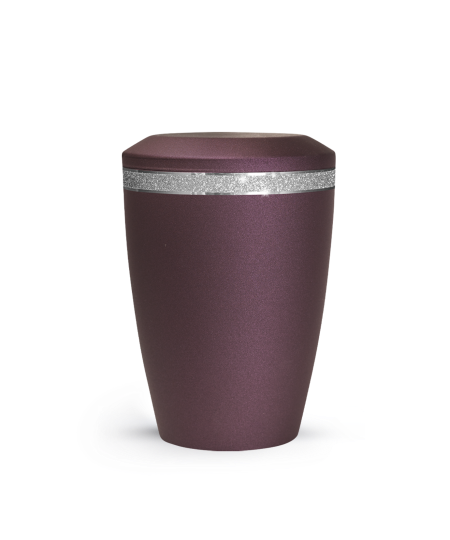 Edition Glamour, velvet berry, Sparkling Glamour Band silber