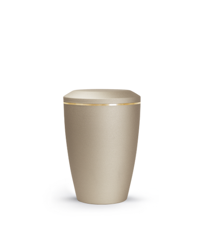 Edition Lina, velvet champagner, Goldband gebürstet