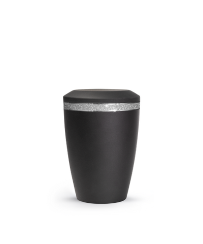 Edition Glamour, velvet schwarz, Sparkling Glamour Band silber