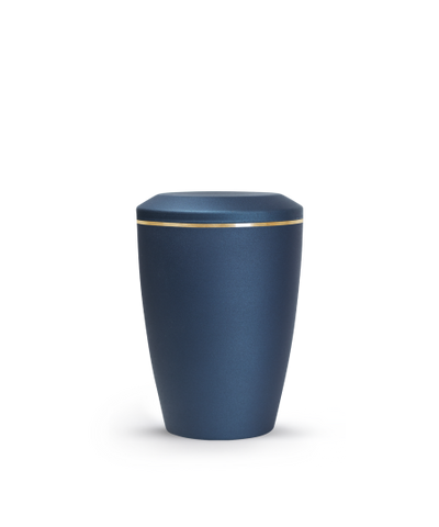 Edition Lina, velvet navy, Goldband gebürstet