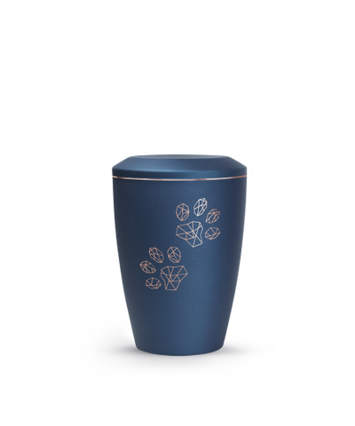 Edition Karat, velvet navy, geometrische Pfoten