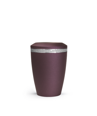 Edition Glamour, velvet berry, Sparkling Glamour Band silber