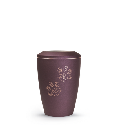 Edition Karat, velvet berry, geometrische Pfoten