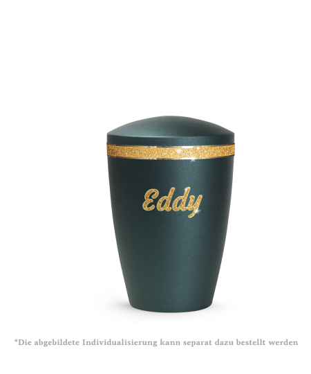 Edition Glamour, velvet petrol, Sparkling Glamour Band gold