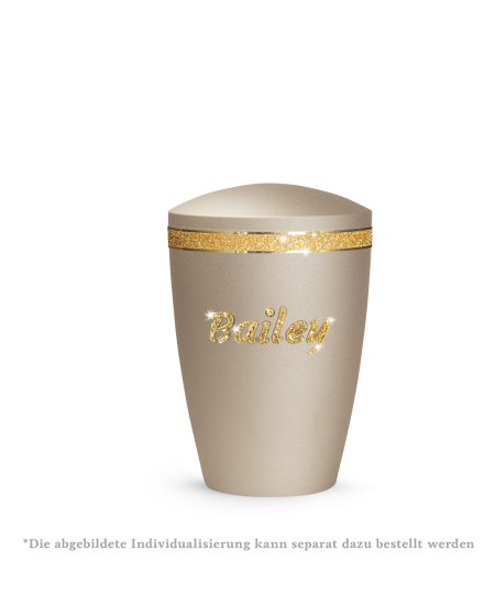 Edition Glamour, velvet champagner, Sparkling Glamour Band gold