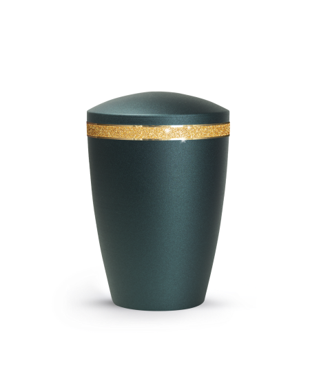 Edition Glamour, velvet petrol, Sparkling Glamour Band gold