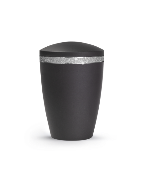 Edition Glamour, velvet schwarz, Sparkling Glamour Band silber