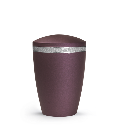 Edition Glamour, velvet berry, Sparkling Glamour Band silber