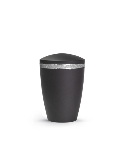 Edition Glamour, velvet schwarz, Sparkling Glamour Band silber