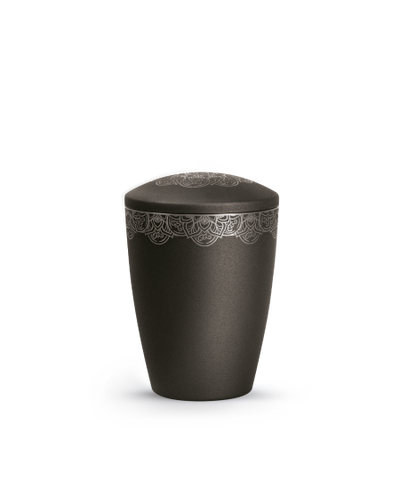 Edition Mandala, velvet schwarz, Mandalamotiv umlaufend und Deckelmotiv