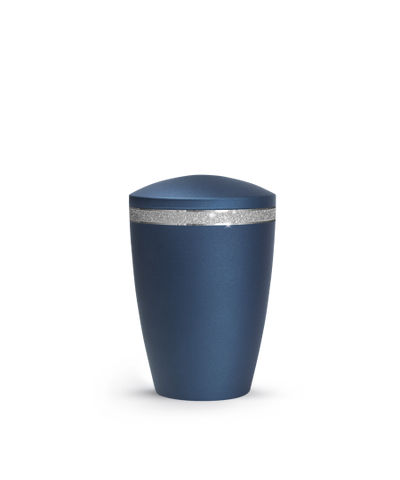 Edition Glamour, velvet navy, Sparkling Glamour Band silber