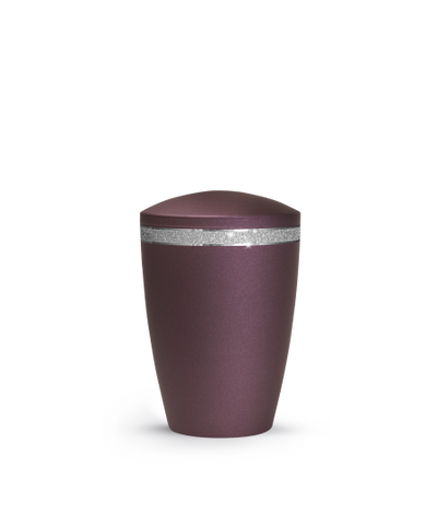 Edition Glamour, velvet berry, Sparkling Glamour Band silber