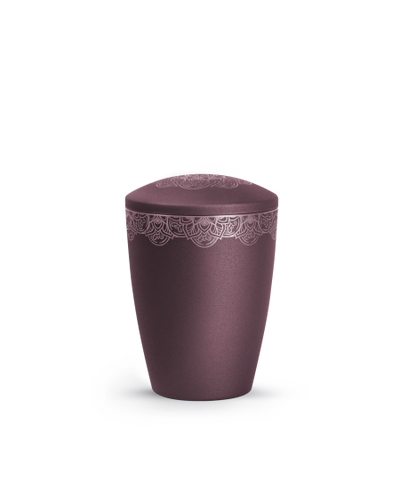 Edition Mandala, velvet berry, Mandalamotiv umlaufend und Deckelmotiv