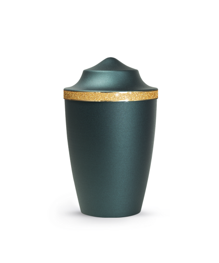 Edition Glamour, velvet petrol, Sparkling Glamour Band gold