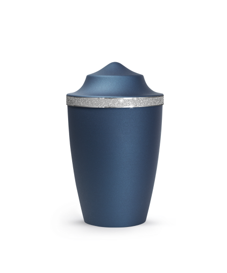 Edition Glamour, velvet navy, Sparkling Glamour Band silber