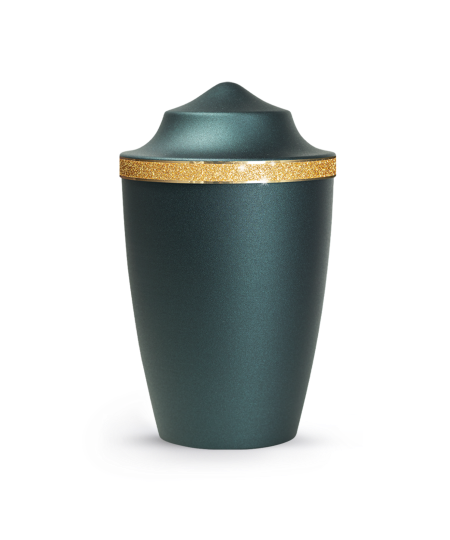 Edition Glamour, velvet petrol, Sparkling Glamour Band gold