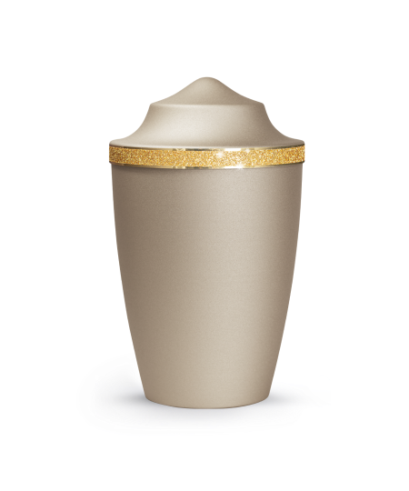 Edition Glamour, velvet champagner, Sparkling Glamour Band gold